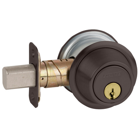 SCHLAGE Grade 2, Double Cyl, C KWY, Rectangle Stk, 6 Pins B562P 643E